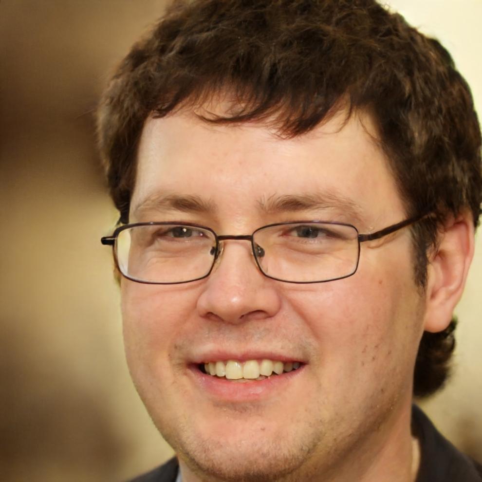 Professional headshot of male financial analyst instructor